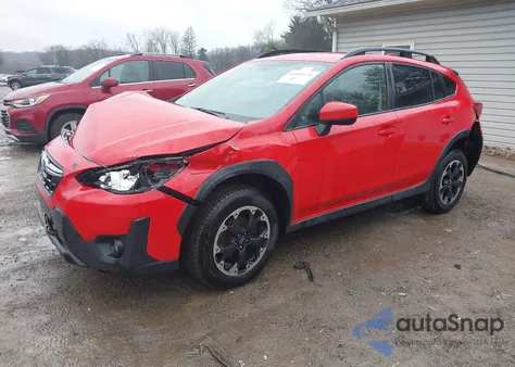 2021 Subaru Crosstrek Premium from USA, damaged, VIN JF2GTAPC1M8337376